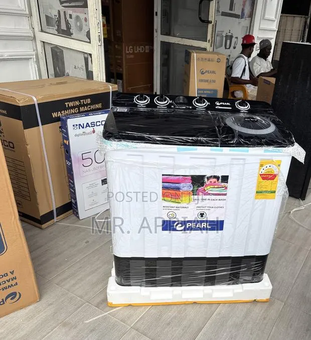 Efficient Affordable Pearl 11kg Spin Dry Washing Machine(Semi-Auto) · Photo 1