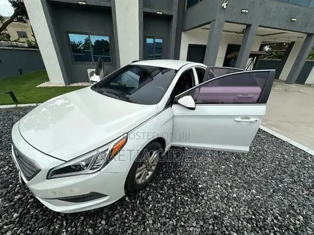 Hyundai Sonata 2015 White · Photo 1
