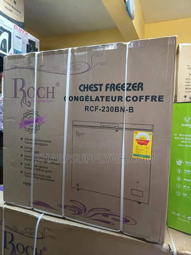 Roch 316l Chest Freezer / Deep Freezer - Silver · Photo 1