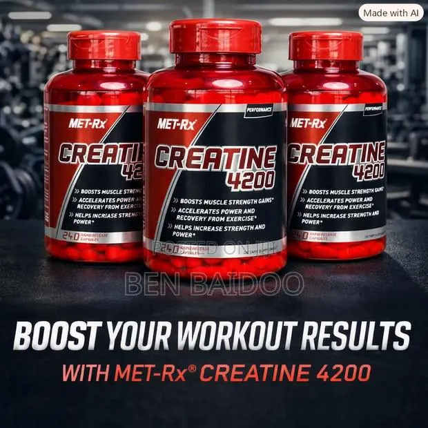 Met-Rx Creatine Supplements(Train Harder, Recover Faster) · Photo 1