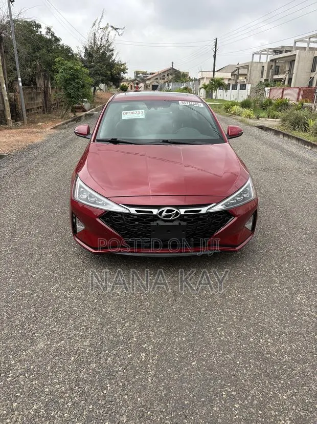 Hyundai Elantra Sport 2020 Red · Photo 1