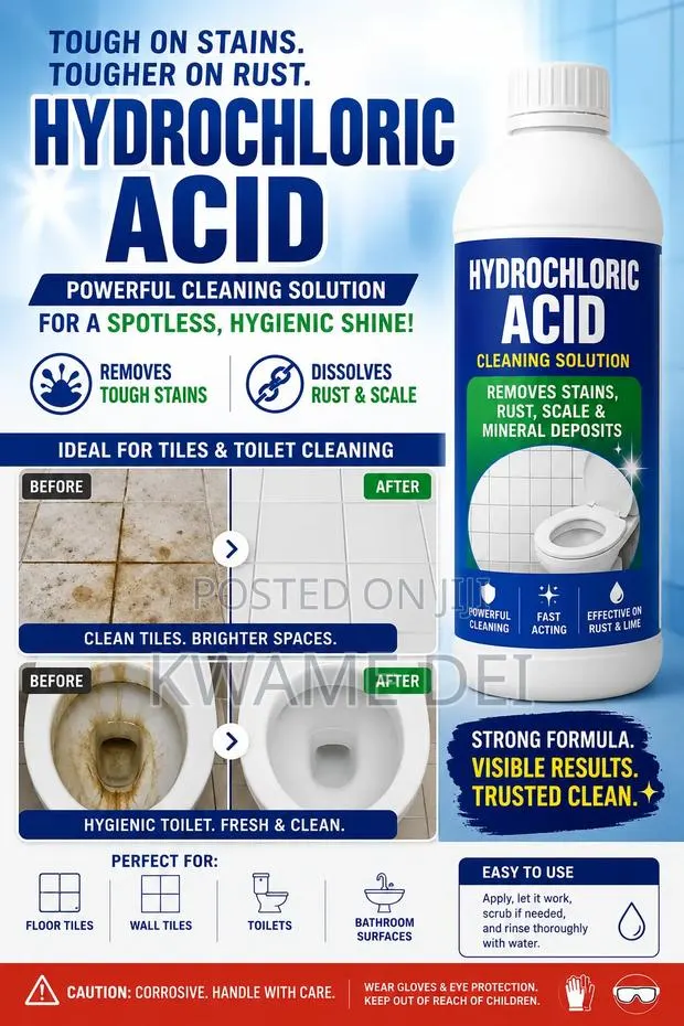 Hydrochloric Acid Powerful Rust Stain Remover · Photo 1