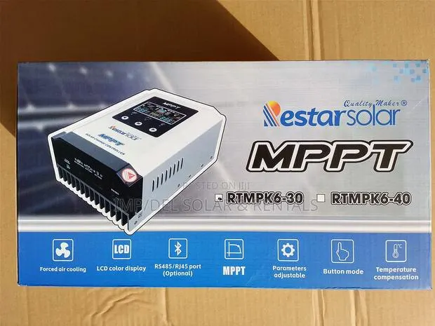 30a MPPT Solar Charge Controller 12v/24v/36v/48v · Photo 1