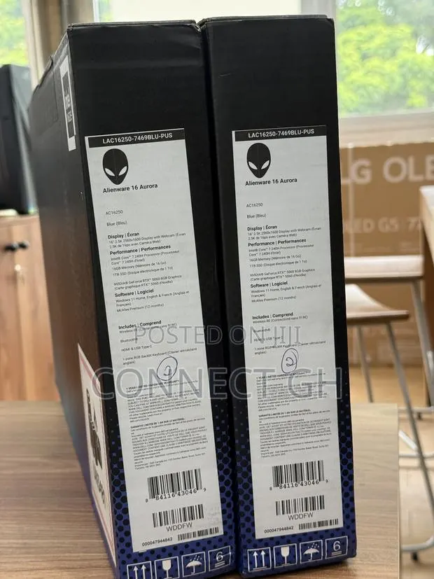 New Laptop Alienware 16 Aurora 16GB Intel Core i7 SSD 1T · Photo 1