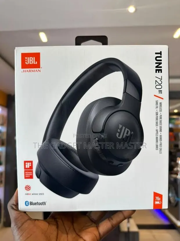 JBL Tune 720BT Over-Ear Wireless Headphone · Photo 1