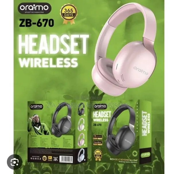Oraimo Zb-670 Enc Over-ear Wireless Headphones · Photo 1