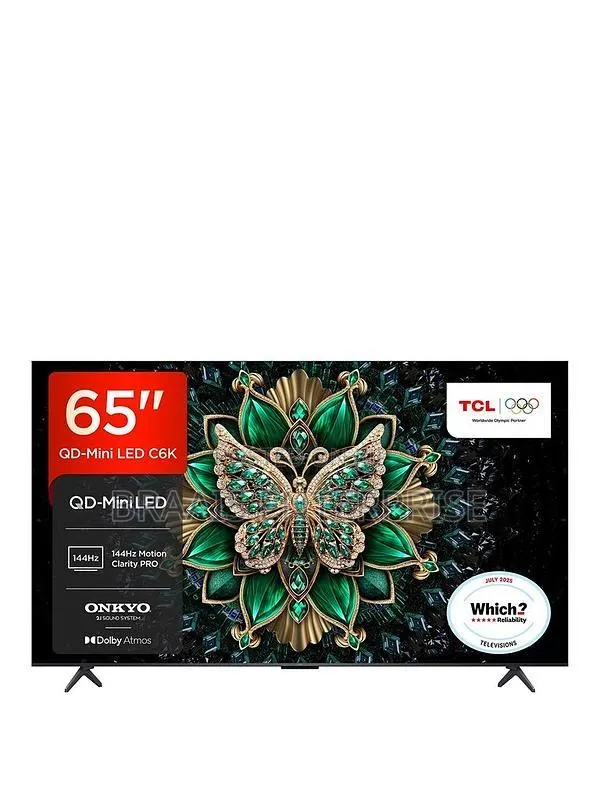 TCL 65” Qd-Mini Led Tv · Photo 1