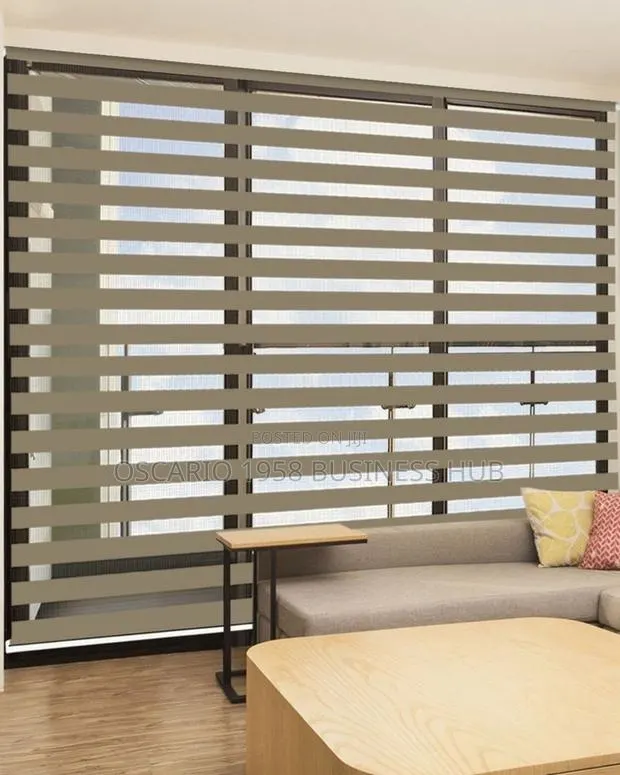 Success Seekers Modern Unique Zebra Window Blinds · Photo 1