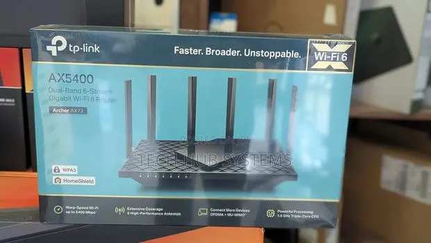 TP-Link AX5400 WiFi 6 Router (Archer AX73) · Photo 1
