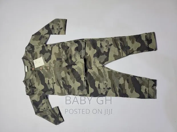 Next Army Top and Down Pair for Boys · Photo 1