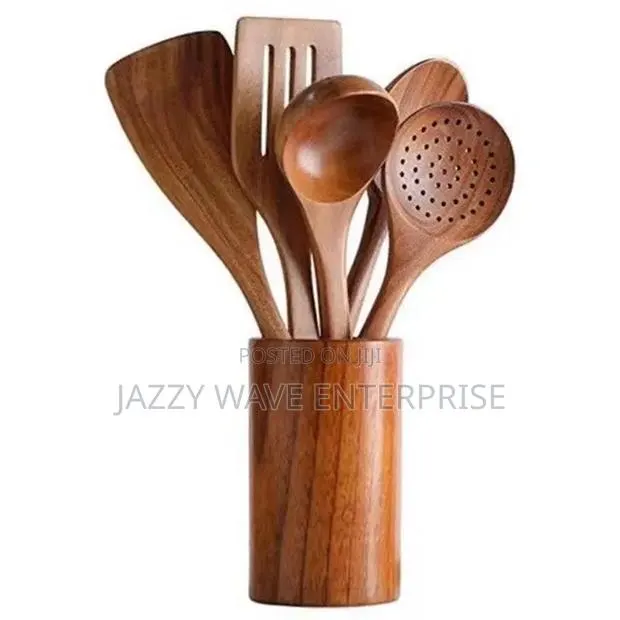 Strong Wooden Spoon Set · Photo 1