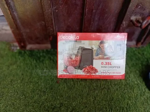Decakila 0.35L Mini Chopper Stainless Chopper. · Photo 1