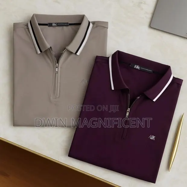 Zipper Polo Club T-Shirt · Photo 1
