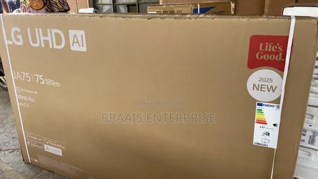 Lg 75 Inch Uhd Ua75 Ai Smart Tv · Photo 1