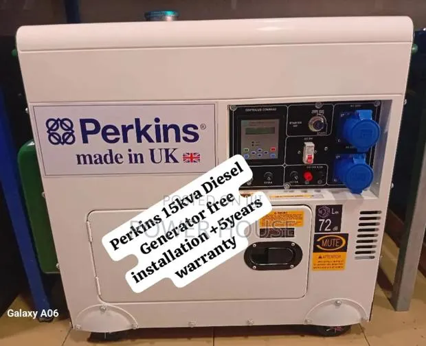 Energy Conquer Perkins Diesel Generator 15kva Silent · Photo 1