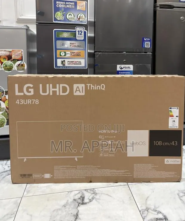 Fresh in Box Lg 43ur7800 43 Inch Smart Television(Black) · Photo 1