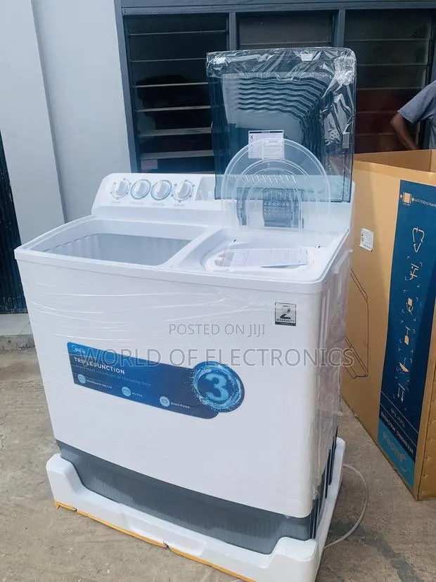 Zealous Sleek Semi Auto Midea 18kg Top Load Twintub · Photo 1