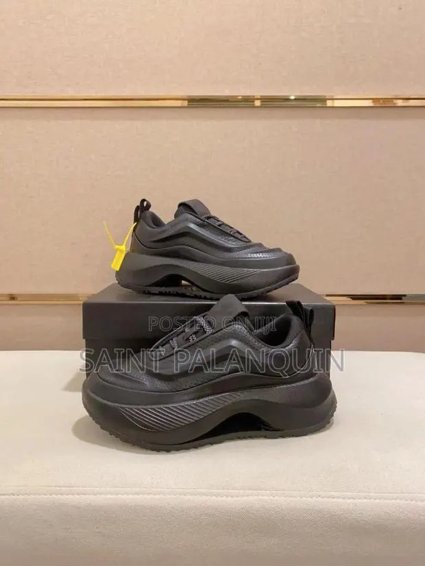 Classic Black Prada Sneaker · Photo 1
