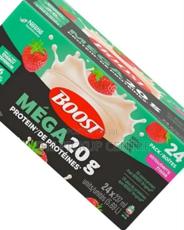 Boost Mega Meal Replacement, Strawberry, 24 X 237 Ml · Photo 1