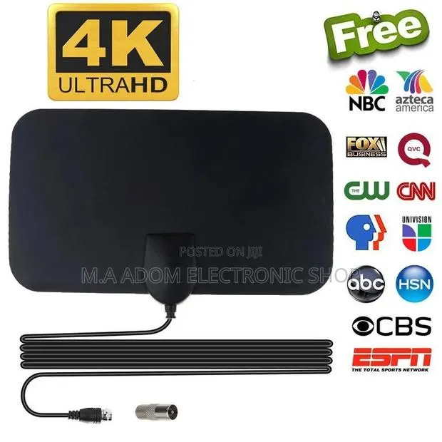HDTV Indoor Antenna Works With Both Smart /Non TVS · Photo 1