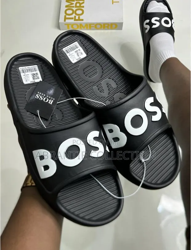 Authentic Boss Unisex Slides · Photo 1