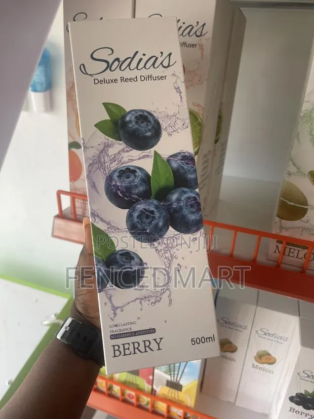 Sodia’s Deluxe Berry Reed Diffuser 500ml – Long-Lasting Fragrance · Photo 1