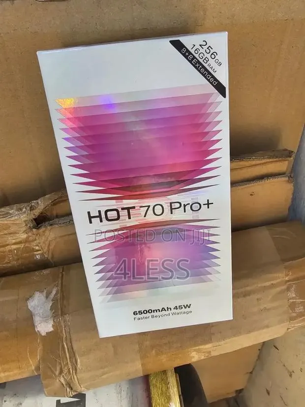 New Infinix Hot 70 Pro 5G+ 256 GB Blue · Photo 1