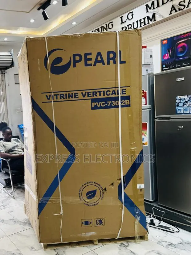 Zealous Sleek PVC-730-2b Display Fridge Pearl · Photo 1