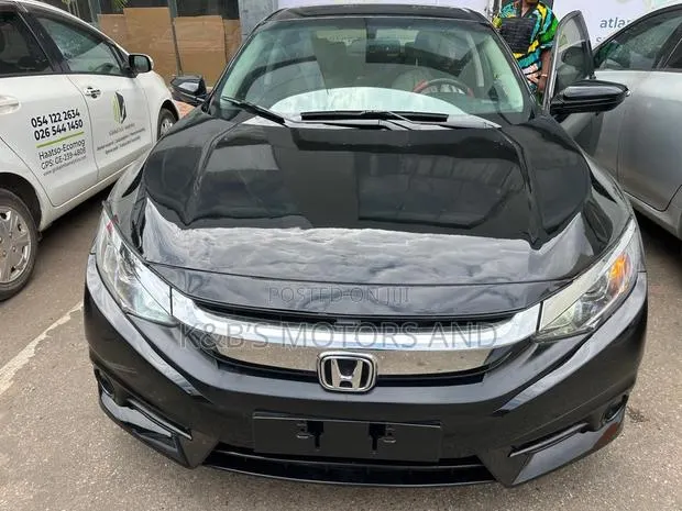 Honda Civic EX-L Sedan 2018 Black