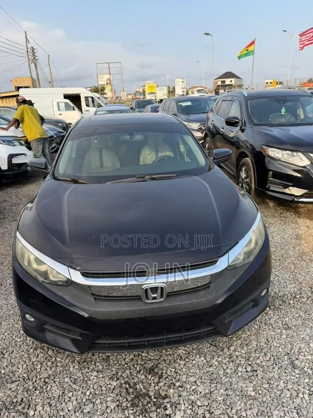 Honda Civic EX-L 4dr Sedan (1.5L 4cyl) 2016 Black · Photo 1