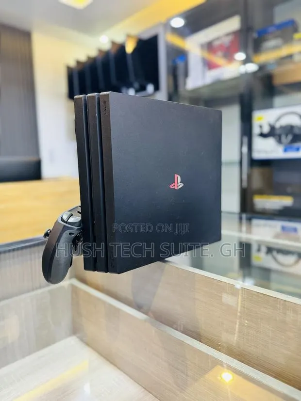 Ps4 Pro Console With New Ps4 Fusion Pro Controller · Photo 1