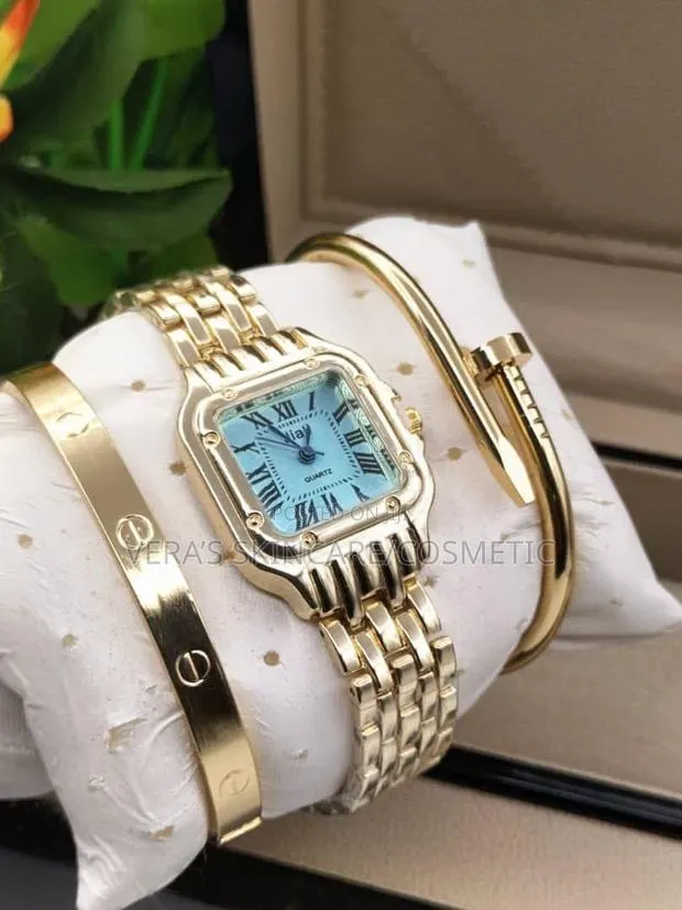 Watch And Bracelets Set · Photo 1