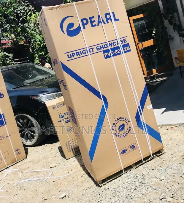 Unique Designed Pearl 400L Display PVC-622 Glass 2 Doors · Photo 1
