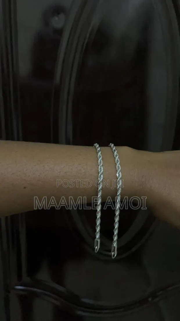 Unisex Silver Bracelet (Men, Women)
