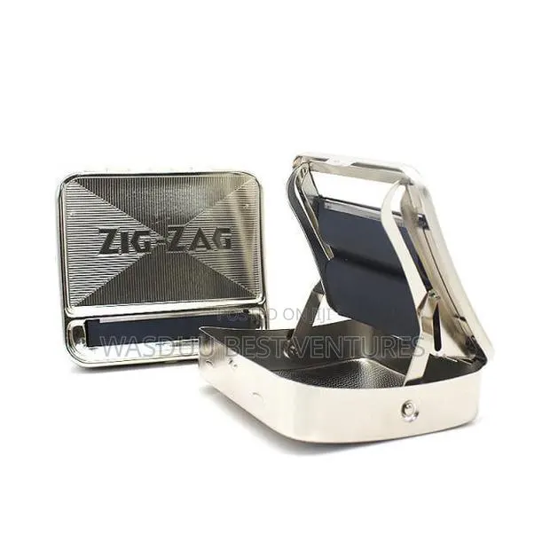 Automatic Cigarette Tobacco Rolling Machine Box Metal 70mm Zig Zag · Photo 1