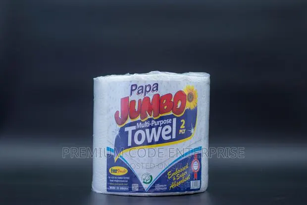 Papa Jumbo Kitchen Paper Towel, 6 Rolls/Pack · Photo 1