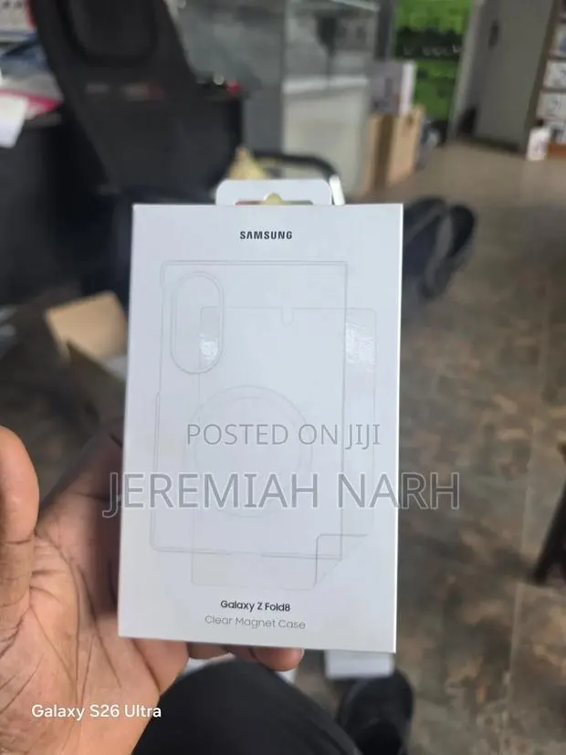 Clear Magnetic Case for Galaxy Fold 8 · Photo 1