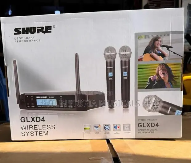 Shure GLX D4 Professional 2in1 Wireless Microphone · Photo 1