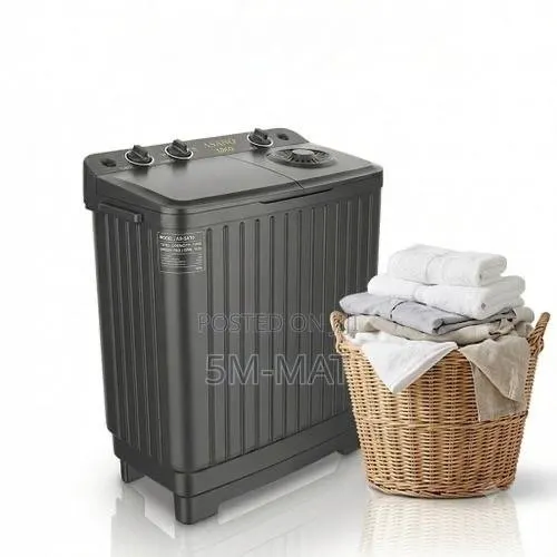 Gray Nasco-Nastt-Js100 Semi Automatic 8kg Washing Machine · Photo 1