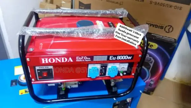 Powering Tomorrow With 7.0kva Honda Generator 8000watt · Photo 1
