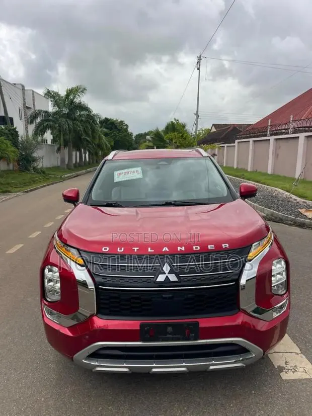 Mitsubishi Outlander SEL 2022 Burgundy · Photo 1