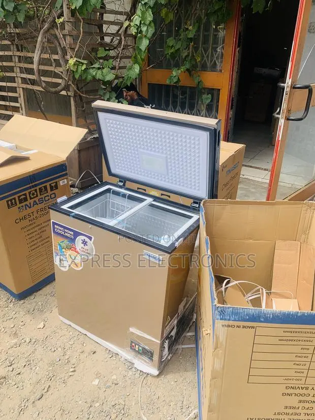 Lovely New Single Door Nasco 150L Chest Freezer (NAS-200FL-G) · Photo 1