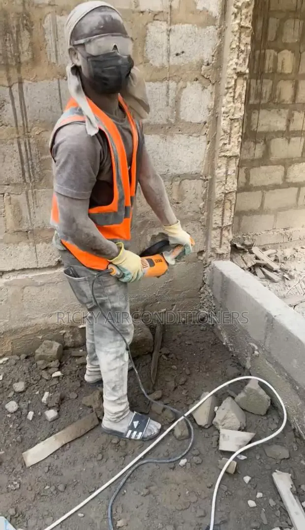 Conduit Pipe Laying (Aircondition Pipe Laying Before Plastering) · Photo 1