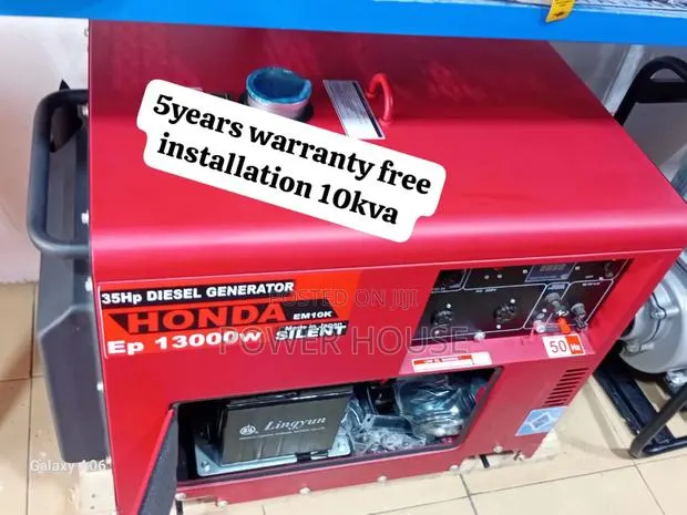 Noble Edge Honda Diesel 10kva 13000watts Diesel 10kva 13000 · Photo 1
