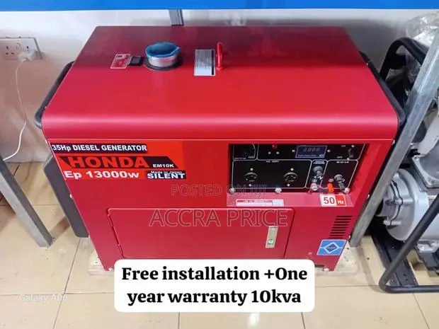 Fuel Fusion Honda 10kva Diesel Generator 13kw Easy Start · Photo 1