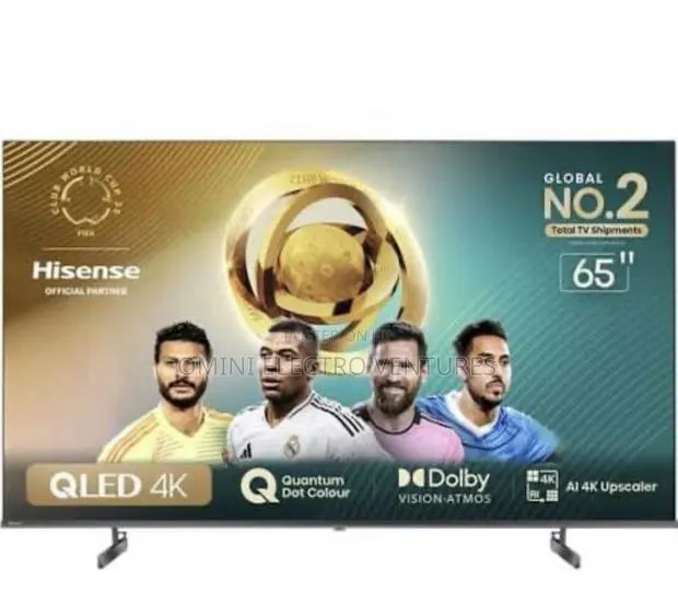 American Imported Brand New Hisence 100” Qled Smart Tv · Photo 1