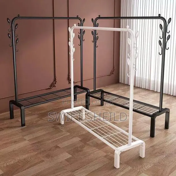 Single Bar Dress Hunger and Shoe Rack · Photo 1