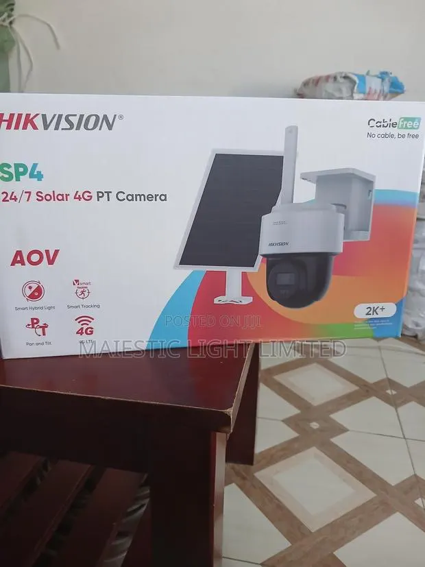 Hikvision Sp4 24/7 Solar 4g Pt Camera · Photo 1