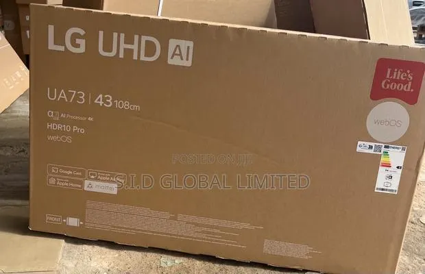 Lg 43" Smart Tv With Hdr10 Pro · Photo 1