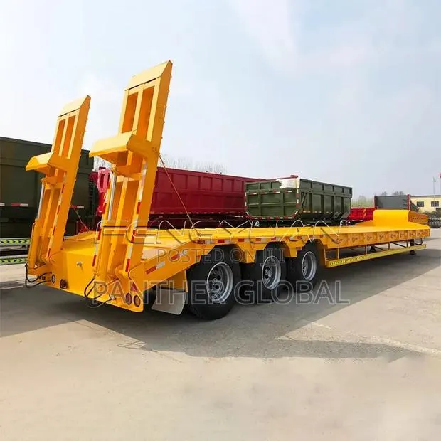 Brand New 3 Axle Low Bed Semi Trailer · Photo 1